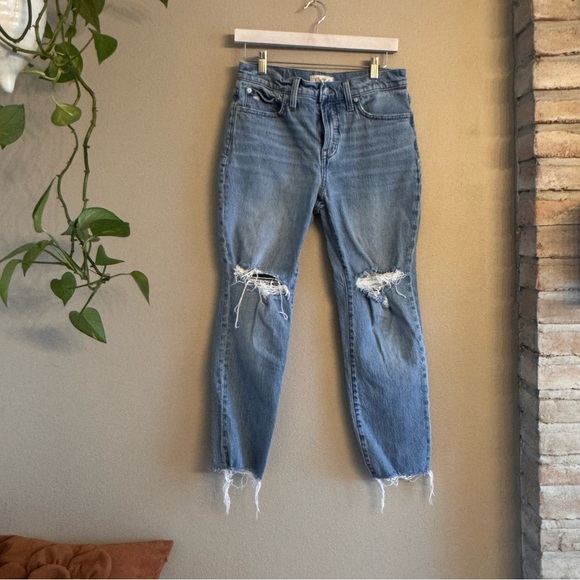 MADEWELL Perfect Vintage Ripped Jeans - Petite - Picture 2 of 8